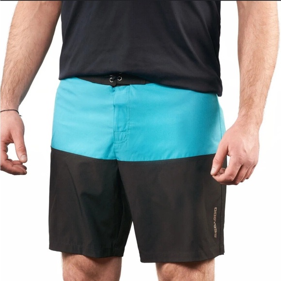 Swim Trunks Seadoo 3XL turquoise and black - Picture 1 of 9